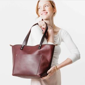 Portland leather ‘almost perfect’ tote.